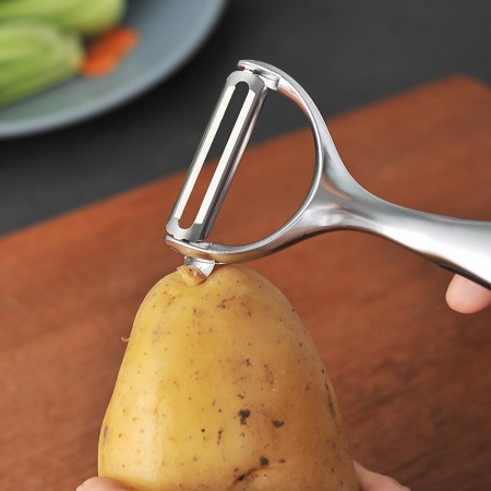 Meidong Vegetable Peelers for Kitchen, Potato Peelers Apple Peeler Y Peeler and I Peeler for Vegetable & Fruit, Fruit Vegetable Multi-Function Peeling